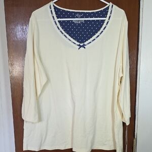 SLEEP SENSE Pajama Top NWT